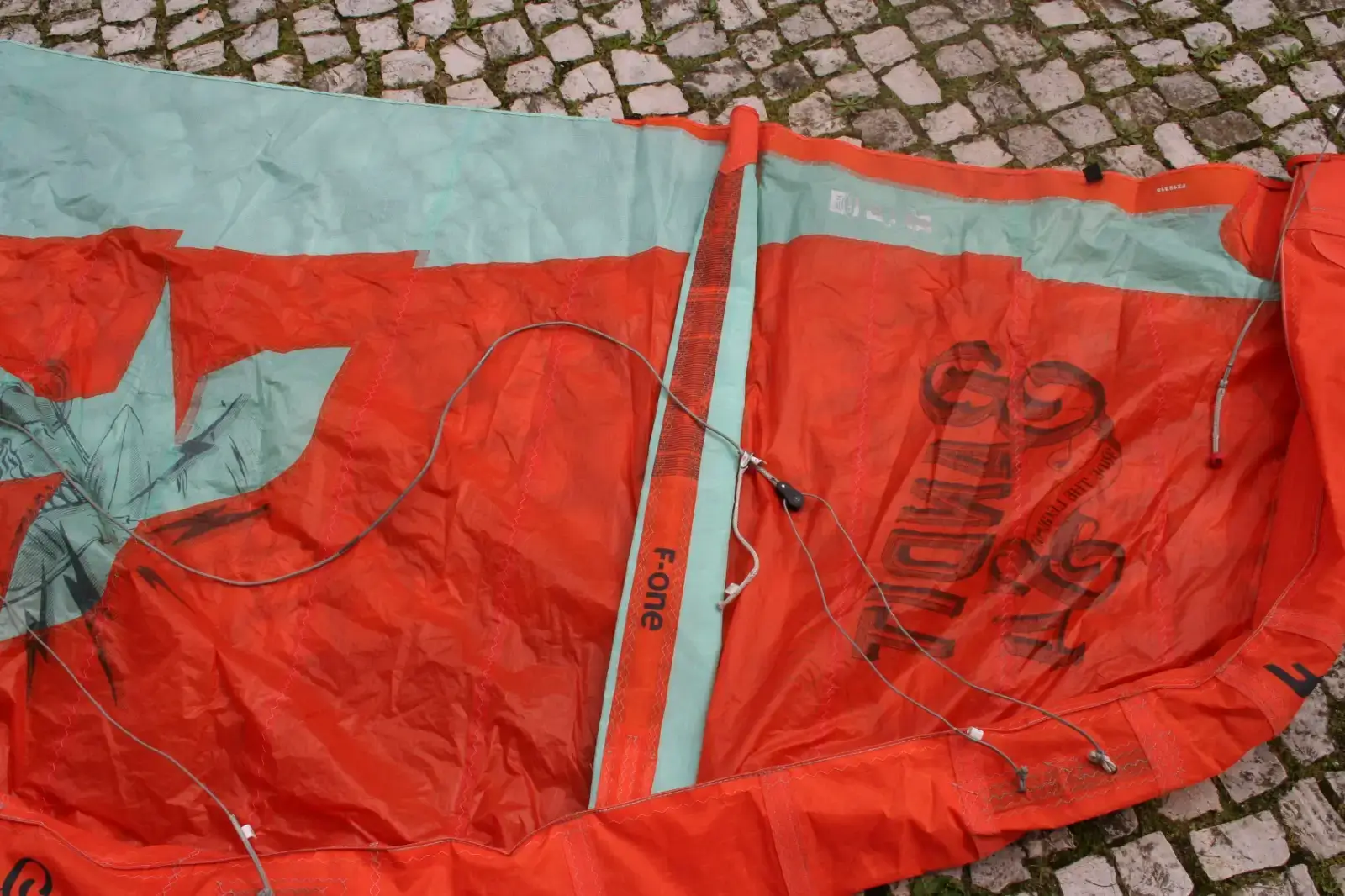 F-One BANDIT S4 5m Kite – Präzise Wave – Bild 3