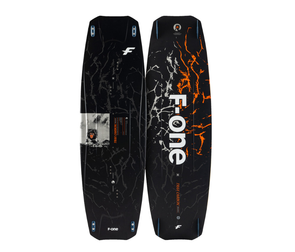 F-One TRAX Carbon HRD Kiteboard – Carbon Performance
