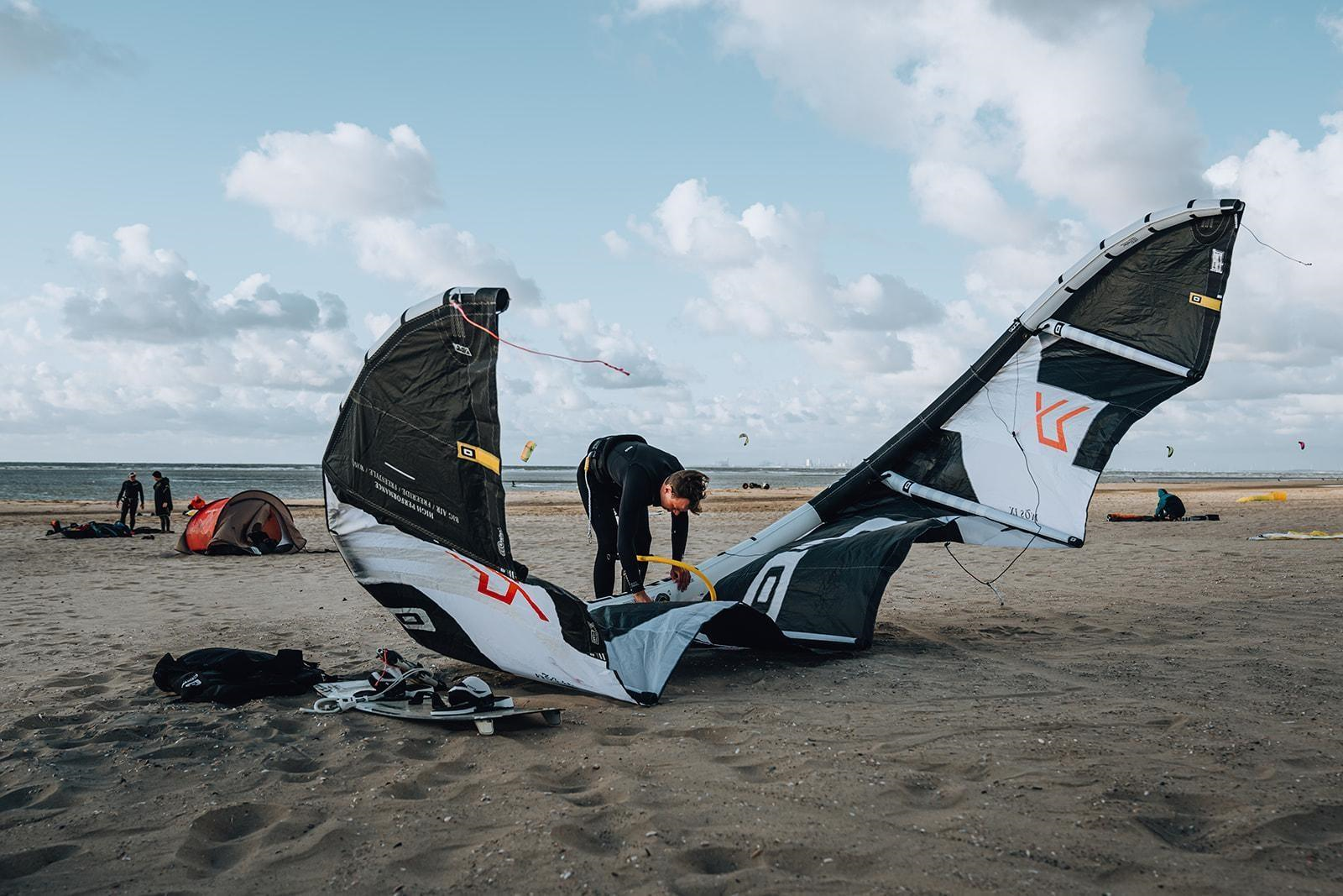 Kitesurf Equipment pflegen